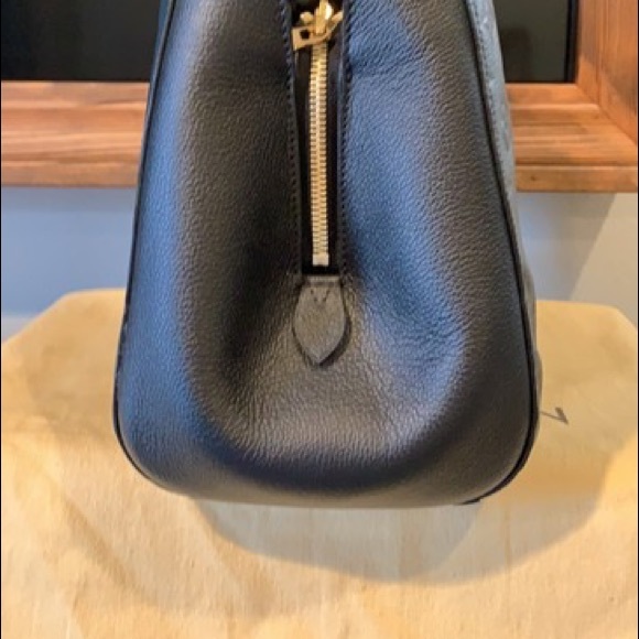 Montaigne Mm Noir Leather Satchel - Picture 7 of 8